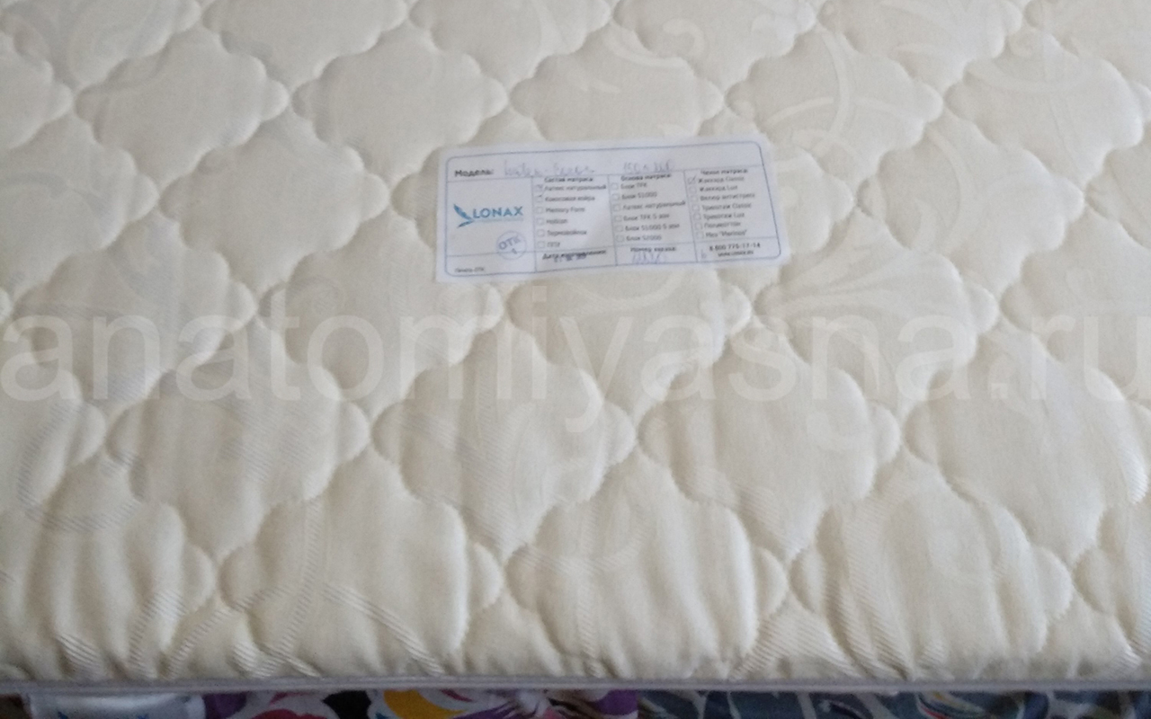 отзыв о Наматрасник Lonax Latex-Cocos 6